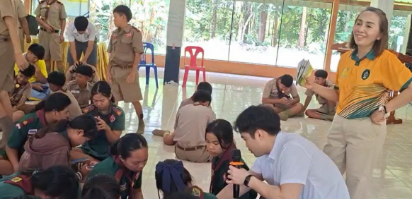 การอบรมเยาวชนในชุมชน